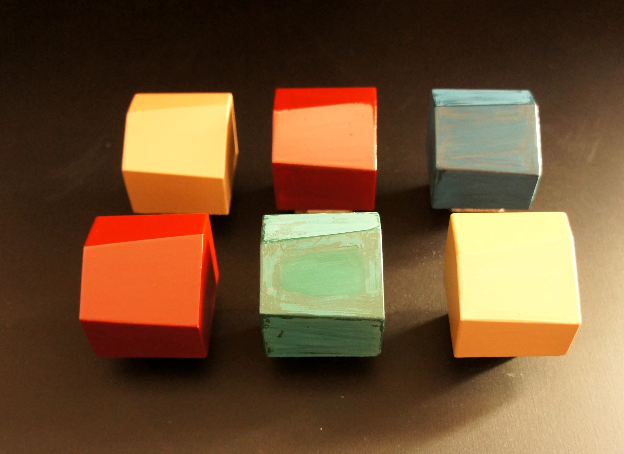 Small sculptural objects for Choshitsu (carved urushi)