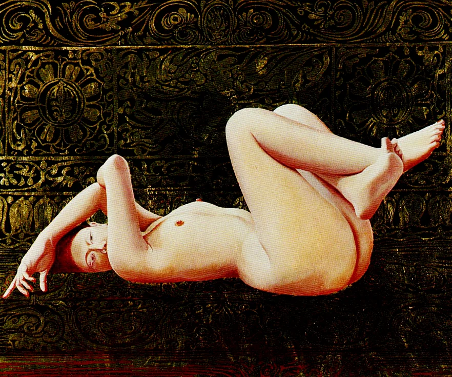 松本真 裸婦習作 1978年（41歳） 油彩 20号